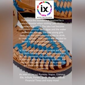 Brand new, multi color, special edition sandals